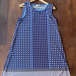 Max Studio Sleeveless Printed Shift Dress